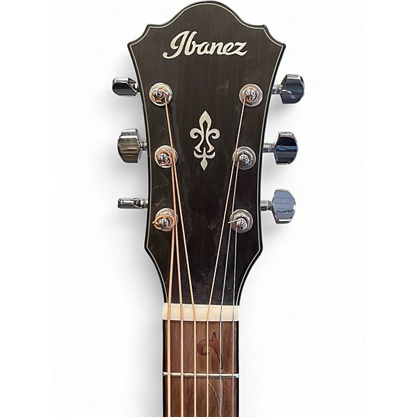 Used Ibanez AE275BT-LGS Natural Acoustic Electric Guitar