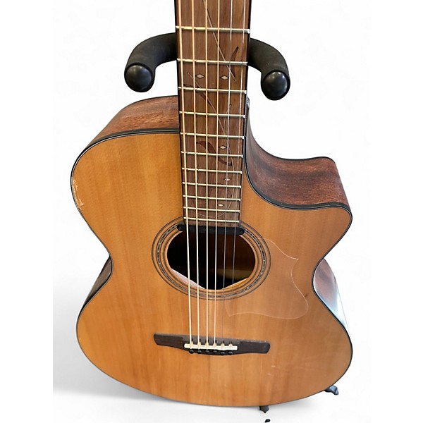 Used Ibanez AE275BT-LGS Natural Acoustic Electric Guitar