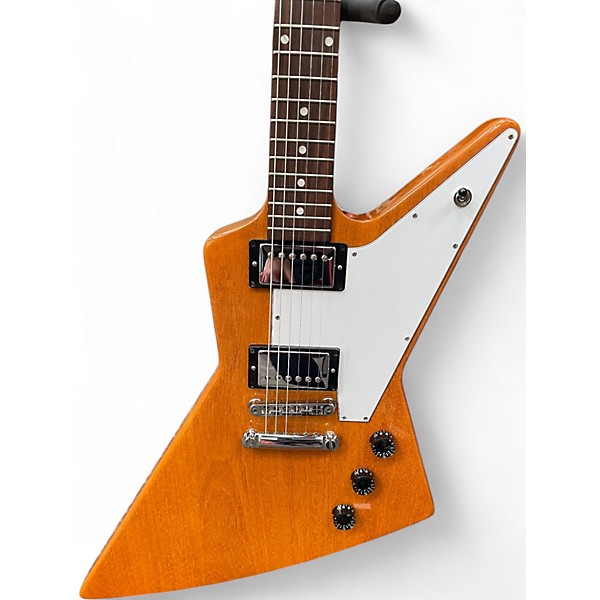 Used Gibson Explorer Antique Natural Solid Body Electric Guitar