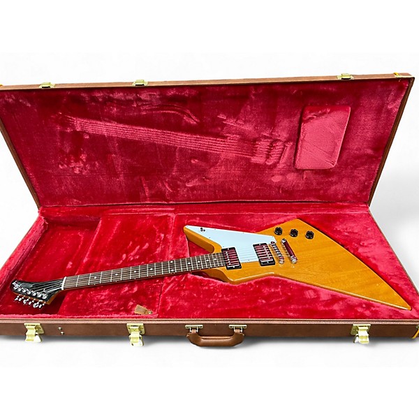 Used Gibson Explorer Antique Natural Solid Body Electric Guitar