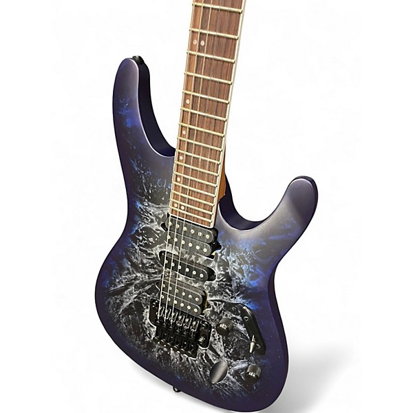 Used Ibanez S770 COSMIC BLUE FROZEN MATTE Solid Body Electric Guitar