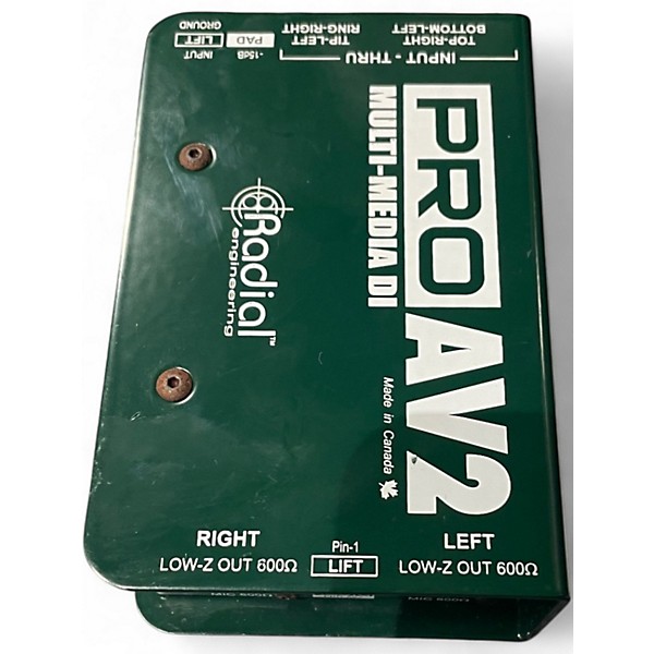 Used Radial Engineering PRO AV2 Multi-Medial DI Direct Box