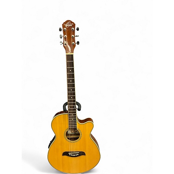 Used Oscar Schmidt OG8CE Natural Acoustic Electric Guitar