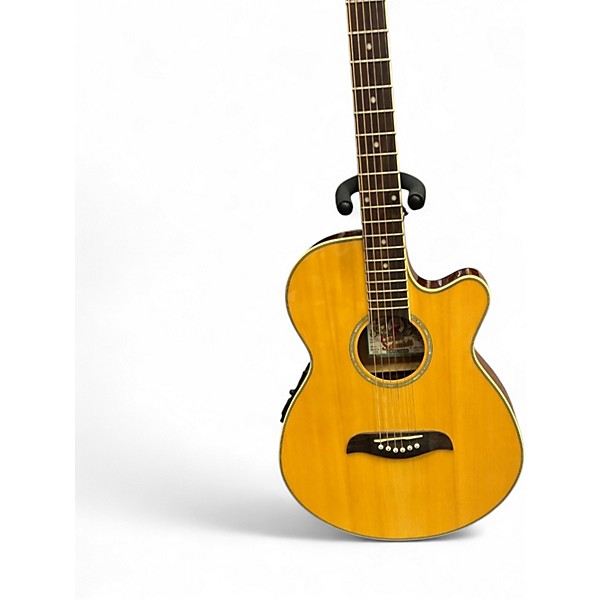 Used Oscar Schmidt OG8CE Natural Acoustic Electric Guitar