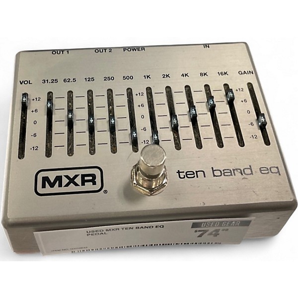 Used MXR TEN BAND EQ Pedal