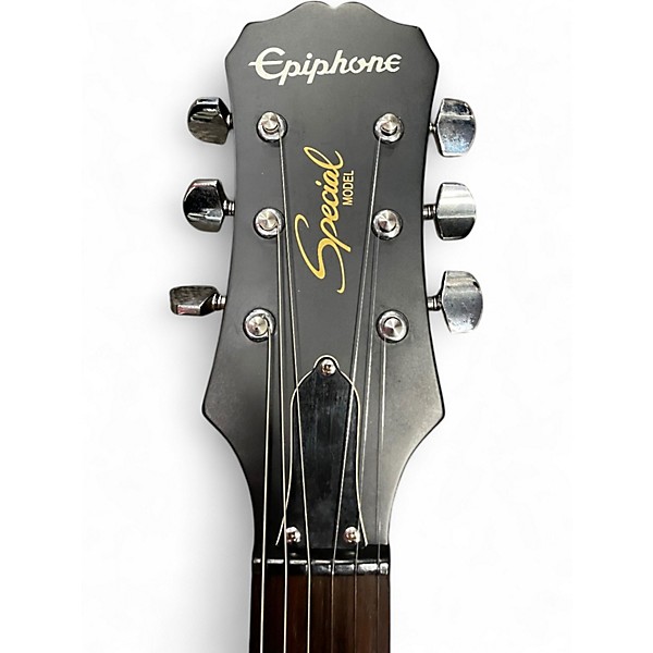 Used Epiphone Les Paul Special I Black Solid Body Electric Guitar