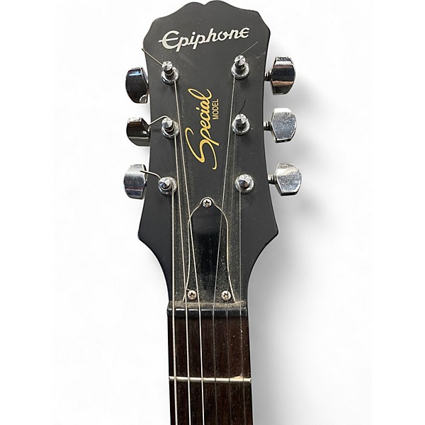 Used Epiphone SPECIAL Black Solid Body Electric Guitar