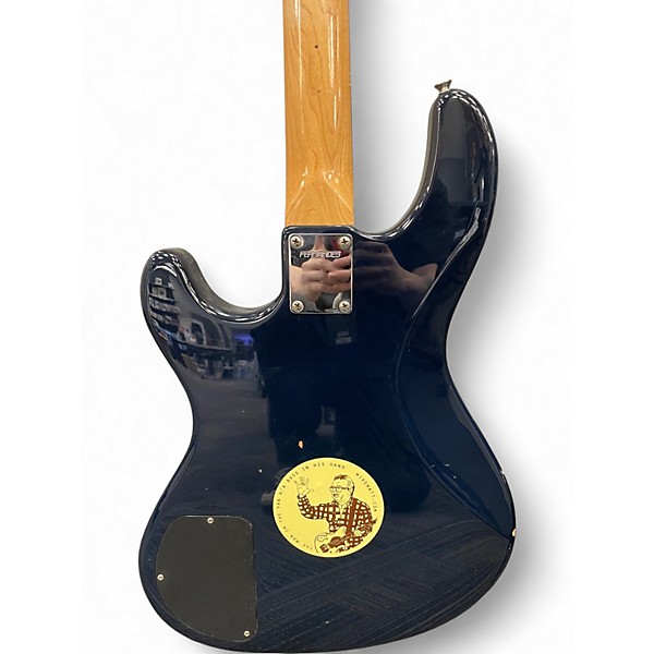 Used Fernandes UNKOWN/JAZZ Black Electric Bass Guitar