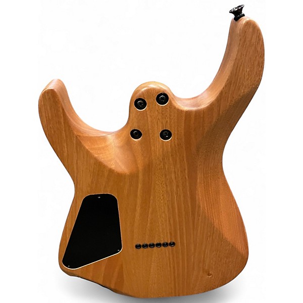 Used Charvel  Pro-Mod DK24 Mahogany w/ Poplar Burl - Solid Body Electric Guitar