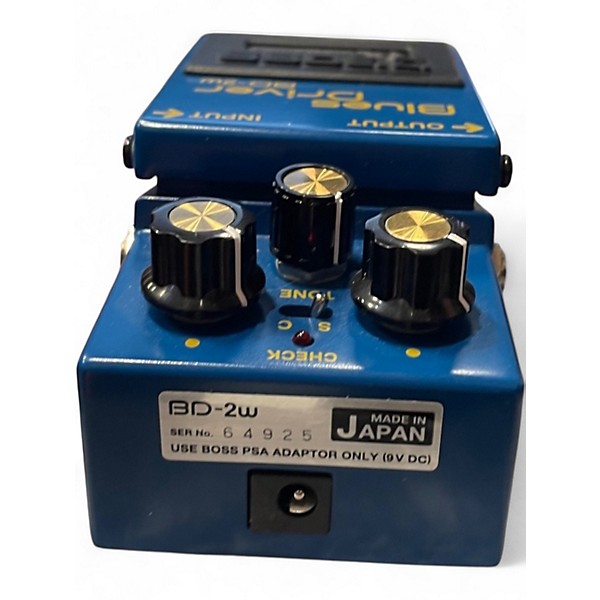 Used BOSS BD2W Blues Driver Waza Craft Effect Pedal