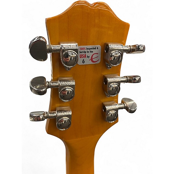 Used Epiphone Wildkat Vintage Natural Hollow Body Electric Guitar