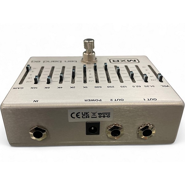 Used MXR M108 10 Band EQ Pedal