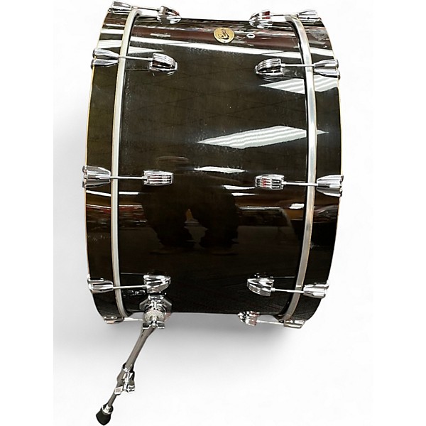 Used Ludwig 4 Piece Centennial Zep Charcoal Drum Kit