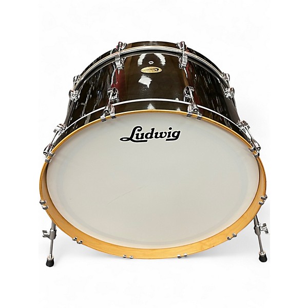 Used Ludwig 4 Piece Centennial Zep Charcoal Drum Kit