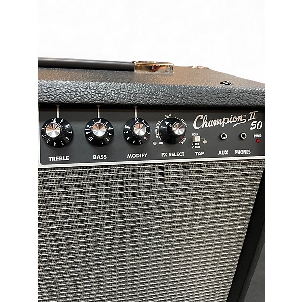 Used Fender CHAMPION II 50 Guitar Combo Amp