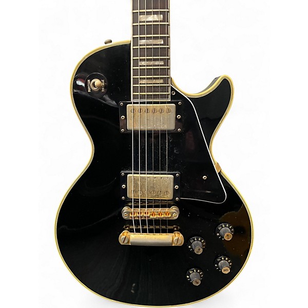 Vintage 1970s Hofner hg430 Black Solid Body Electric Guitar