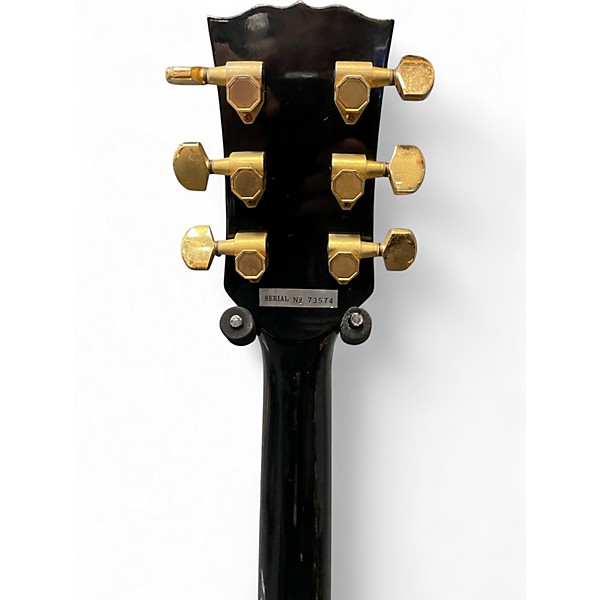 Vintage 1970s Hofner hg430 Black Solid Body Electric Guitar