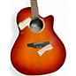 Used Ovation Pinnacle CU147 Sunburst Acoustic Electric Guitar