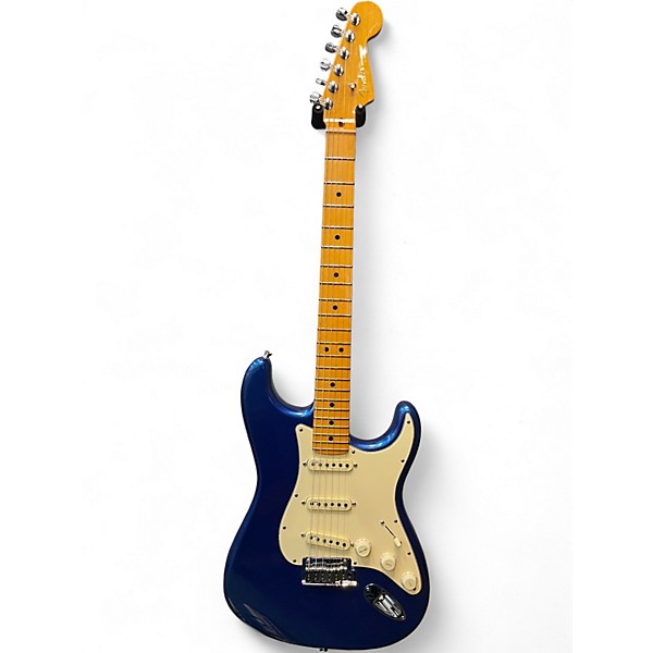 Used 2022 Fender American Ultra Stratocaster COBALT BLUE Solid Body Electric Guitar