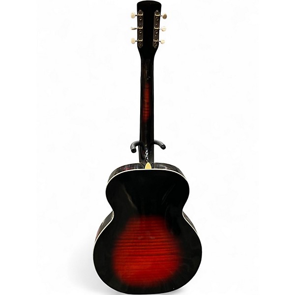 Used Harmony Monterey H950 Archtop Red Burst Acoustic Guitar