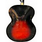 Used Harmony Monterey H950 Archtop Red Burst Acoustic Guitar