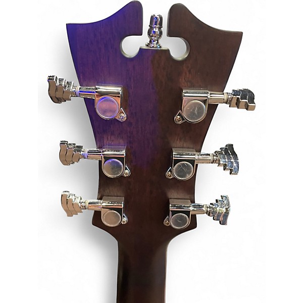 Used 2025 D'Angelico DAPCSG200MBLKCPEX Black Acoustic Electric Guitar