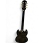 Used Epiphone SG Pro Black Solid Body Electric Guitar