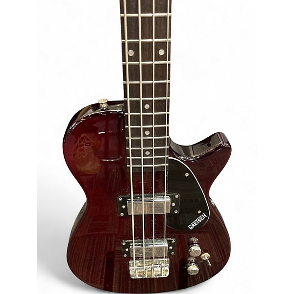 Used Gretsch Guitars Electromatic Jet Bass Wine Red Electric Bass Guitar