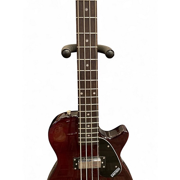 Used Gretsch Guitars Electromatic Jet Bass Wine Red Electric Bass Guitar