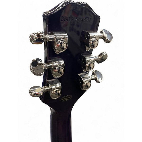 Used Epiphone Les Paul Custom Widow Purple Burst Solid Body Electric Guitar