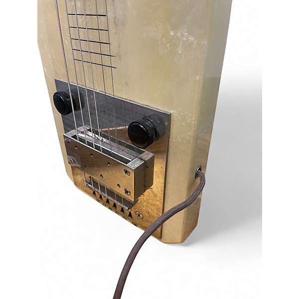 Vintage 1940s Silvertone Valco 1940 Lap Steel Guitar White Lap Steel