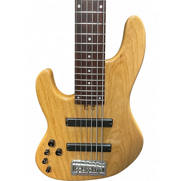 Used ESP AM-660 Natural Electric Bass Guitar