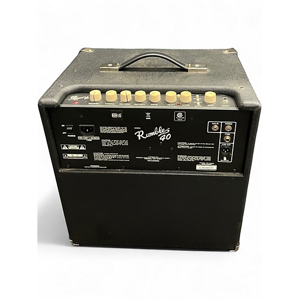 Used Fender Rumble 40 Bass Combo Amp