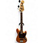 Used Fender PLAYER MUSTANG PJ BASS Amber Electric Bass Guitar thumbnail