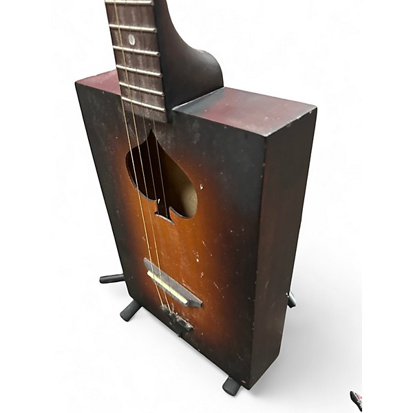 Used JN Guitars CASK FIRKIN-1 Brown Sunburst Cigar Box Instruments