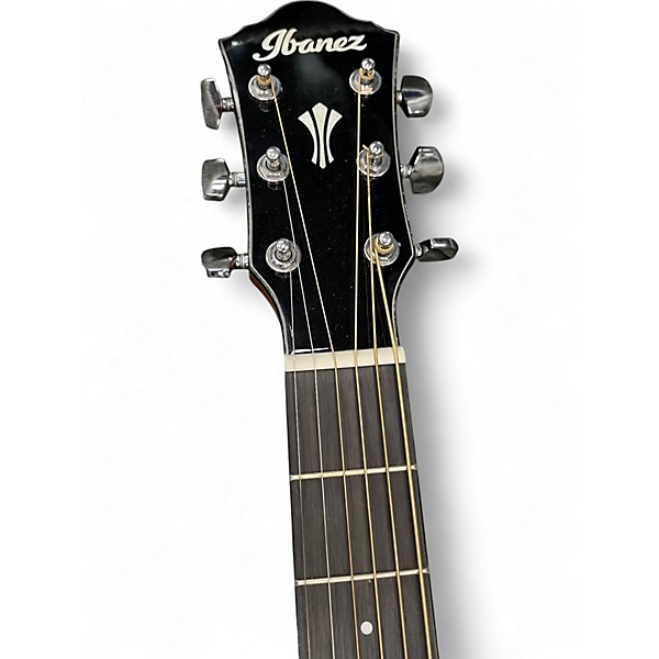 Used Ibanez AEG58L Cutaway Violin Burst Acoustic Electric Guitar