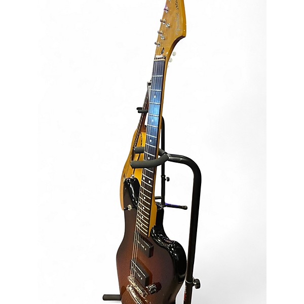 Used Fender Jaguar Brown Sunburst Solid Body Electric Guitar