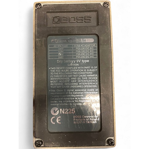 Used BOSS TU2 Chromatic Tuner Pedal