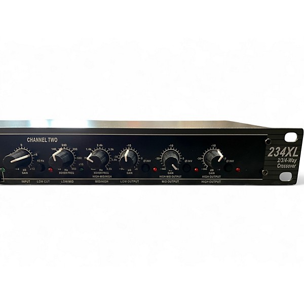 Used dbx 234XS Stereo 2/3 Way, Mono 4-Way Crossover
