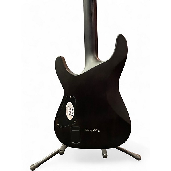 Used Schecter Guitar Research C1 Platinum Trans White Solid Body Electric Guitar