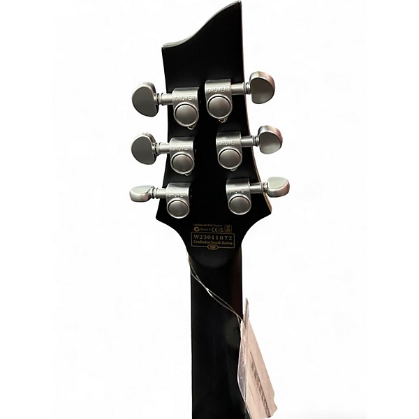 Used Schecter Guitar Research C1 Platinum Trans White Solid Body Electric Guitar