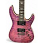 Used Schecter Guitar Research Omen Extreme 6 Trans Pink Solid Body Electric Guitar
