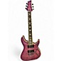 Used Schecter Guitar Research Omen Extreme 6 Trans Pink Solid Body Electric Guitar