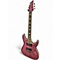 Used Schecter Guitar Research Omen Extreme 6 Trans Pink Solid Body Electric Guitar