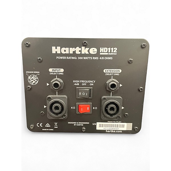 Used Hartke Hartke HD112 Bass Cabinet