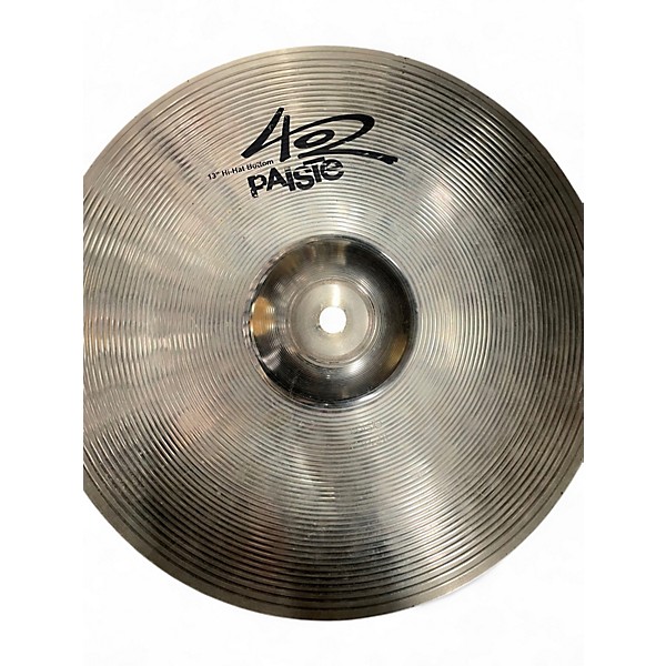 Used Paiste 13in FORMULA 402 HI-HAT PAIR Cymbal