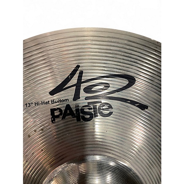 Used Paiste 13in FORMULA 402 HI-HAT PAIR Cymbal