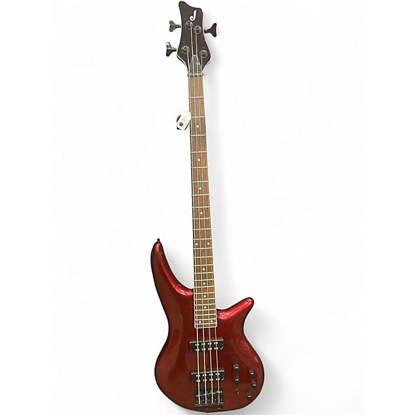 Used Jackson X Series Spectra Candy Apple Red Metallic Electric Bass Guitar