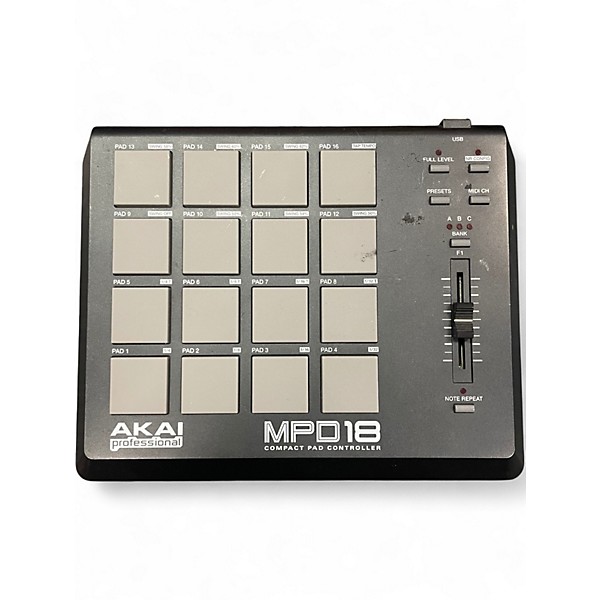 Used Akai Professional MPD18 MIDI Controller