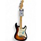 Used 2004 Fender american deluxe 50th anniversary stratocaster 3 Tone Sunburst Solid Body Electric Guitar thumbnail